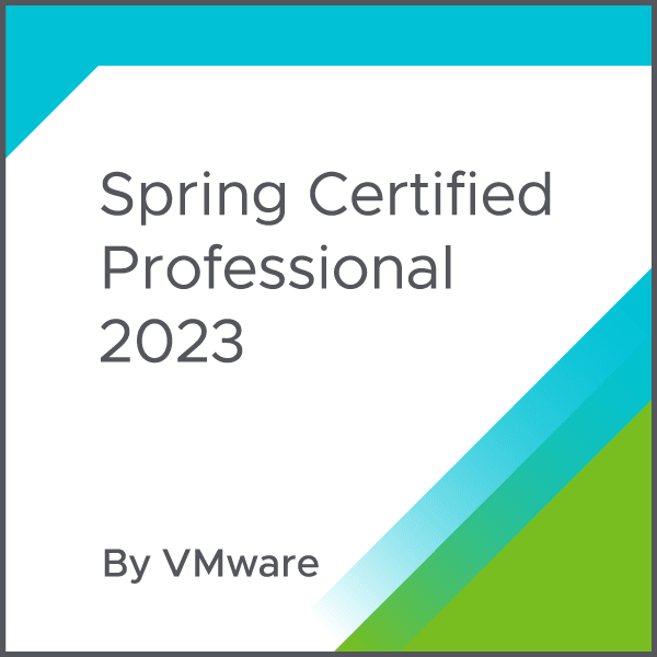 Spring Certified Professional (by VMware)